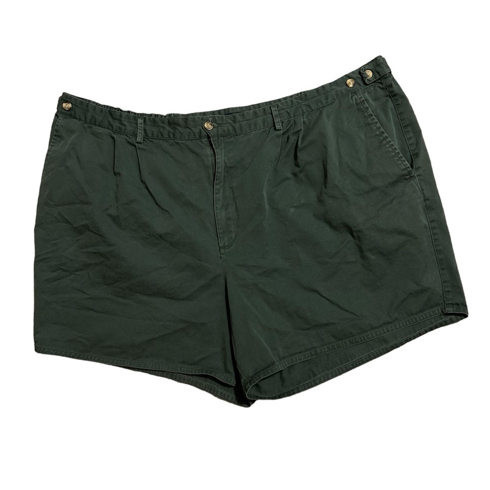 GIVENCHY ACTIVEWEAR Olive Green Cotton Shorts 52